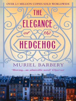 cover image of The elegance of the hedgehog